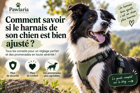 Comment savoir si le harnais de son chien est bien ajusté – guide Pawlaria