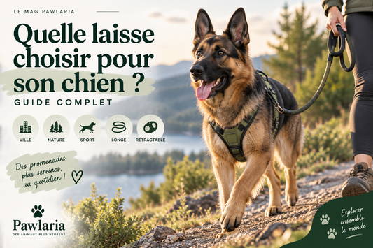 Quelle laisse choisir pour son chien – guide complet Pawlaria