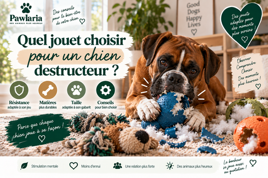 Quel jouet choisir pour un chien destructeur – guide Pawlaria
