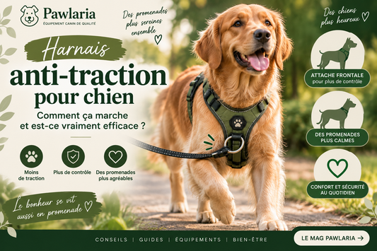 Harnais anti-traction pour chien : comment ça marche et est-ce vraiment efficace ?