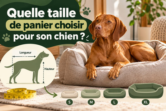 Quelle taille de panier choisir pour son chien – guide Pawlaria